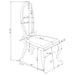 Antoine Rectangular Glass Top Dining Set Chrome - Furniture Land (Milwaukee, WI)