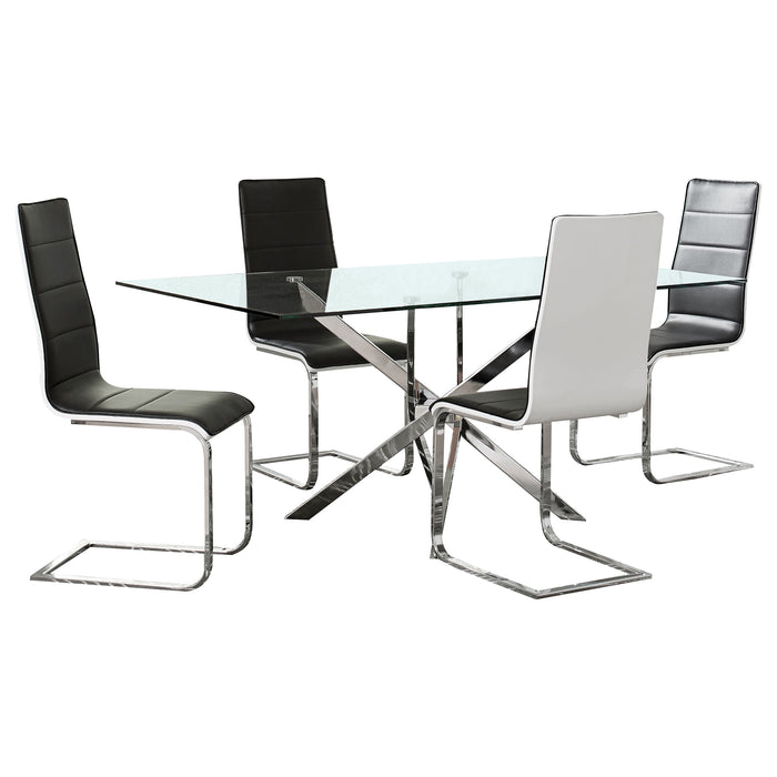 Carmelo 5 Pc Dining Sets - Furniture Land (Milwaukee, WI)