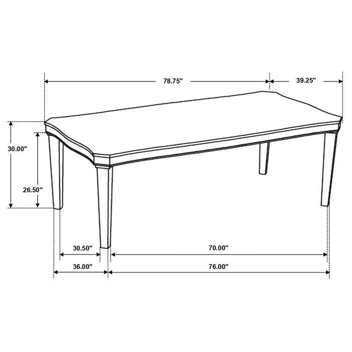 Ronnie Dining Sets - Furniture Land (Milwaukee, WI)