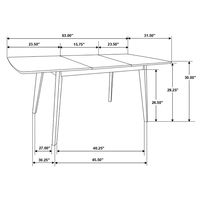 Alfredo Dining Sets - Furniture Land (Milwaukee, WI)