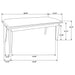 Alfredo Dining Sets - Furniture Land (Milwaukee, WI)