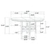Lavon 5 Pc Dining Sets - Furniture Land (Milwaukee, WI)