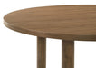 Crestmore 5-piece 46-inch Round Wood Dining Table Set Walnut - Furniture Land (Milwaukee, WI)