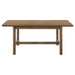Crestmore 71-inch Rectangular Wood Dining Table Walnut - Furniture Land (Milwaukee, WI)