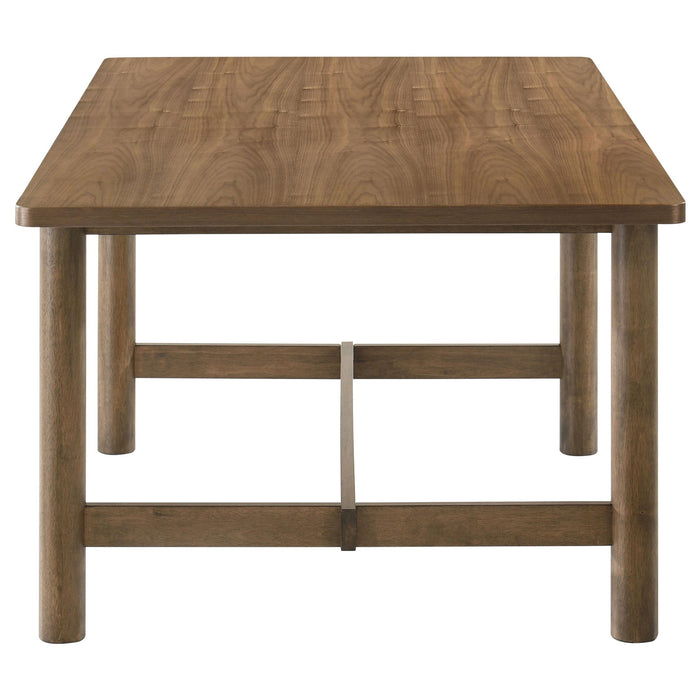Crestmore 71-inch Rectangular Wood Dining Table Walnut - Furniture Land (Milwaukee, WI)