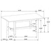 Crestmore 71-inch Rectangular Wood Dining Table Walnut - Furniture Land (Milwaukee, WI)