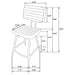 Partridge Counter Height Dining Sets - Furniture Land (Milwaukee, WI)