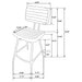 Partridge Counter Height Dining Sets - Furniture Land (Milwaukee, WI)