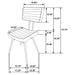 Misty Dining Sets - Furniture Land (Milwaukee, WI)