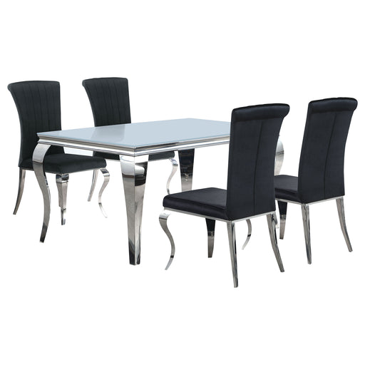 Carone 5 Pc Dining Sets - Furniture Land (Milwaukee, WI)