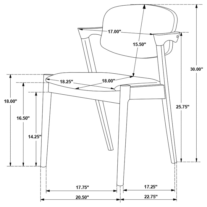 Stevie Dining Arm Chair