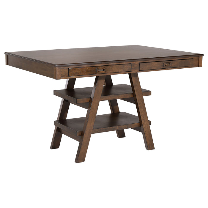 Dewey 5 Pc Counter Height Dining Sets - Furniture Land (Milwaukee, WI)