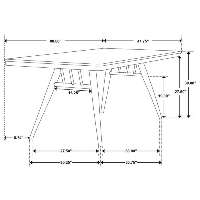 Wes Dining Sets - Furniture Land (Milwaukee, WI)