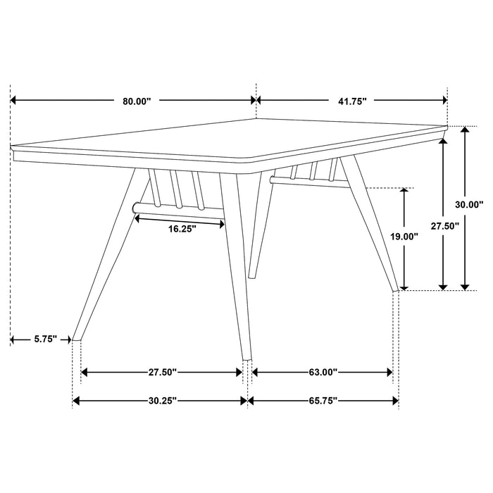 Wes Dining Sets - Furniture Land (Milwaukee, WI)