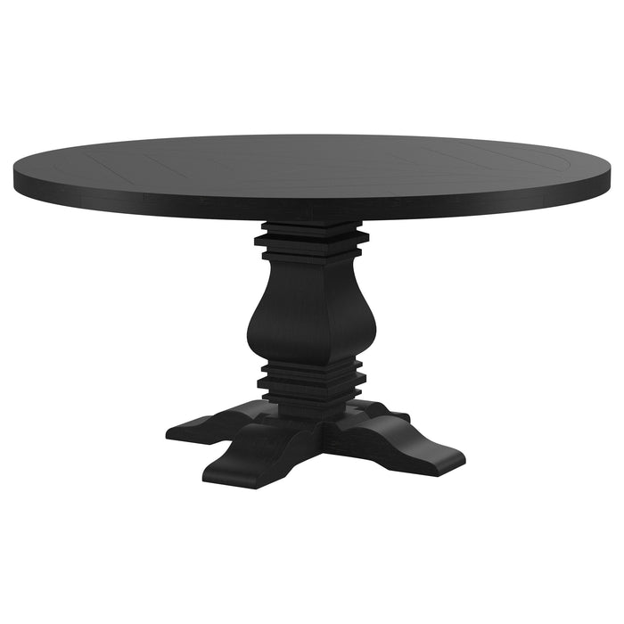 Florence Dining Tables Black - Furniture Land (Milwaukee, WI)