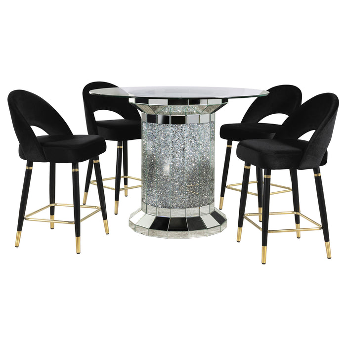Ellie 5 Pc Counter Height Dining Sets - Furniture Land (Milwaukee, WI)