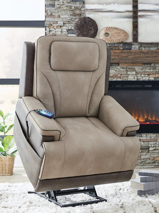 4Z-Peaceful Pause Power Lift Recliner - Furniture Land (Milwaukee, WI)