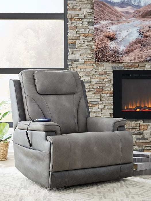 4Z-Peaceful Pause Power Lift Recliner - Furniture Land (Milwaukee, WI)