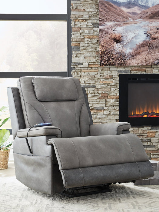 4Z-Peaceful Pause Power Lift Recliner - Furniture Land (Milwaukee, WI)