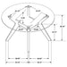 Paxton 5 Pc Dining Sets - Furniture Land (Milwaukee, WI)