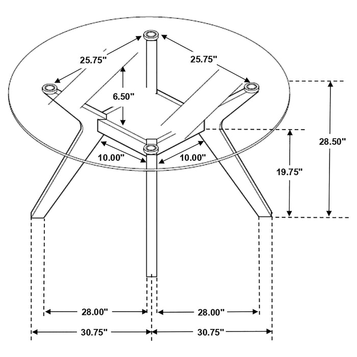 Paxton Dining Tables - Furniture Land (Milwaukee, WI)