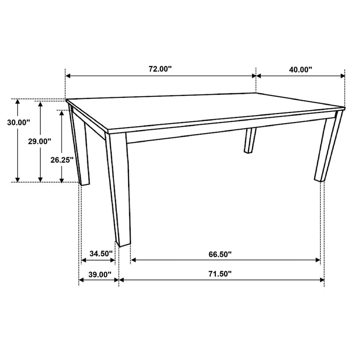 Hollis Dining Sets - Furniture Land (Milwaukee, WI)