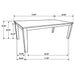 Hollis Dining Sets - Furniture Land (Milwaukee, WI)