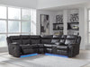 Sultan Meadow Reclining Sectional - Furniture Land (Milwaukee, WI)