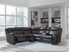 Sultan Meadow Reclining Sectional - Furniture Land (Milwaukee, WI)