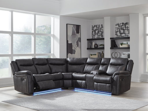 Sultan Meadow Reclining Sectional - Furniture Land (Milwaukee, WI)