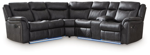 Sultan Meadow Reclining Sectional - Furniture Land (Milwaukee, WI)