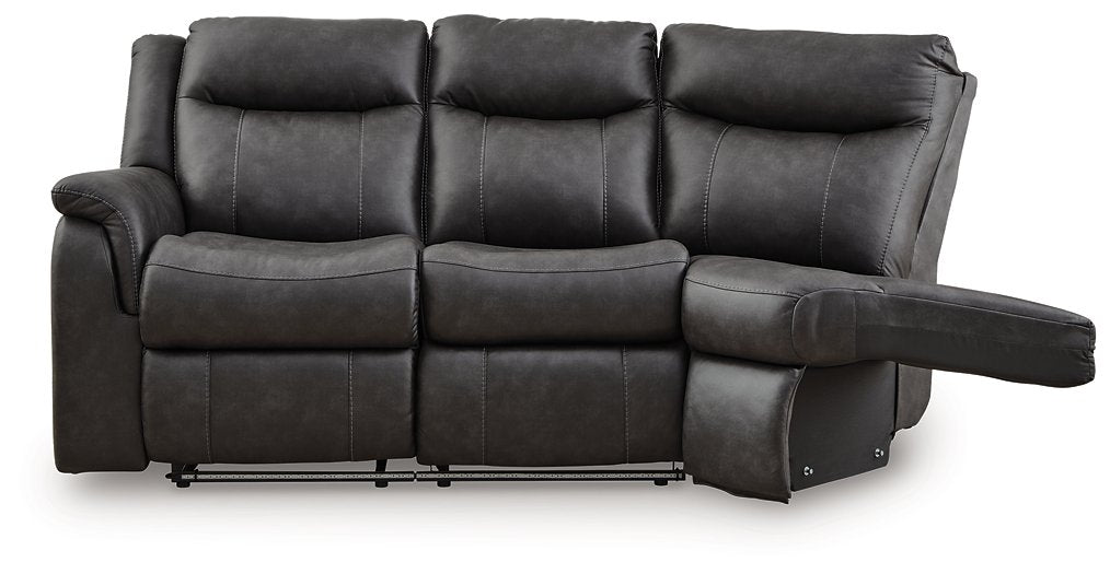 Sultan Meadow Reclining Sectional - Furniture Land (Milwaukee, WI)