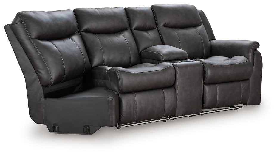 Sultan Meadow Reclining Sectional - Furniture Land (Milwaukee, WI)