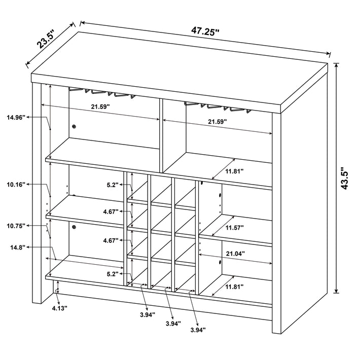 Topanga Home Bars - Furniture Land (Milwaukee, WI)