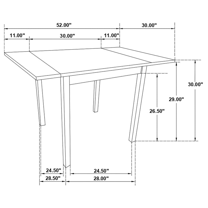 Kelso 5 Pc Dining Sets - Furniture Land (Milwaukee, WI)