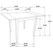 Kelso 5 Pc Dining Sets - Furniture Land (Milwaukee, WI)