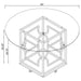 Starlight Dining Tables - Furniture Land (Milwaukee, WI)