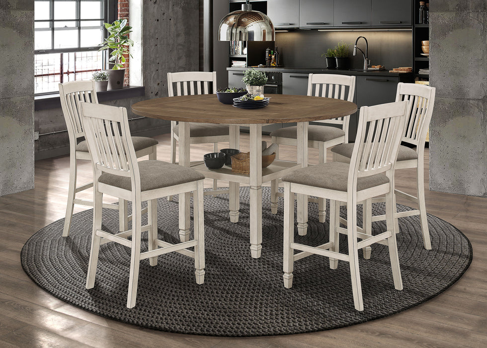 Sarasota Counter Height Dining Sets - Furniture Land (Milwaukee, WI)