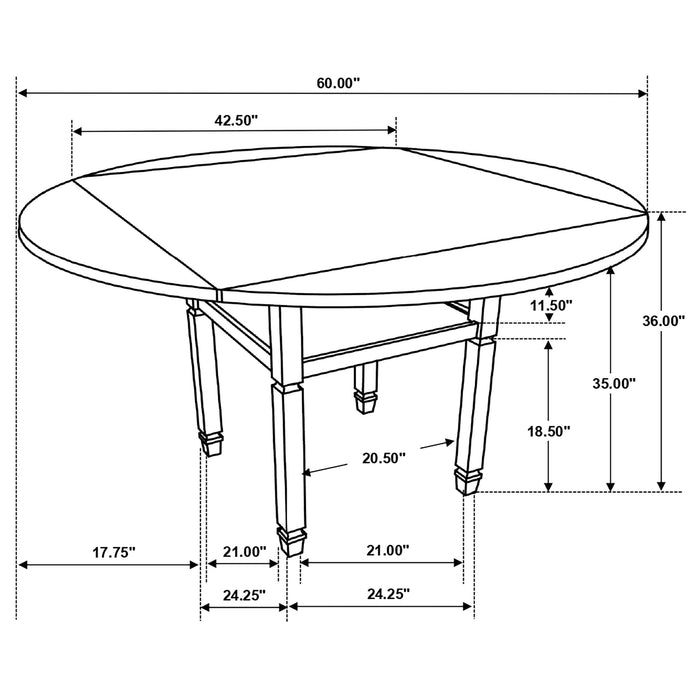 Sarasota Counter Height Dining Sets - Furniture Land (Milwaukee, WI)