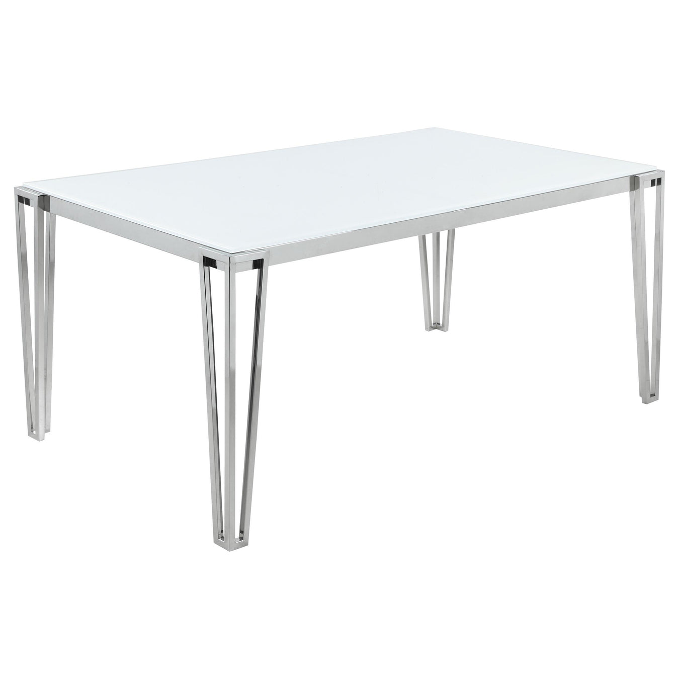 White / Stainless Steel