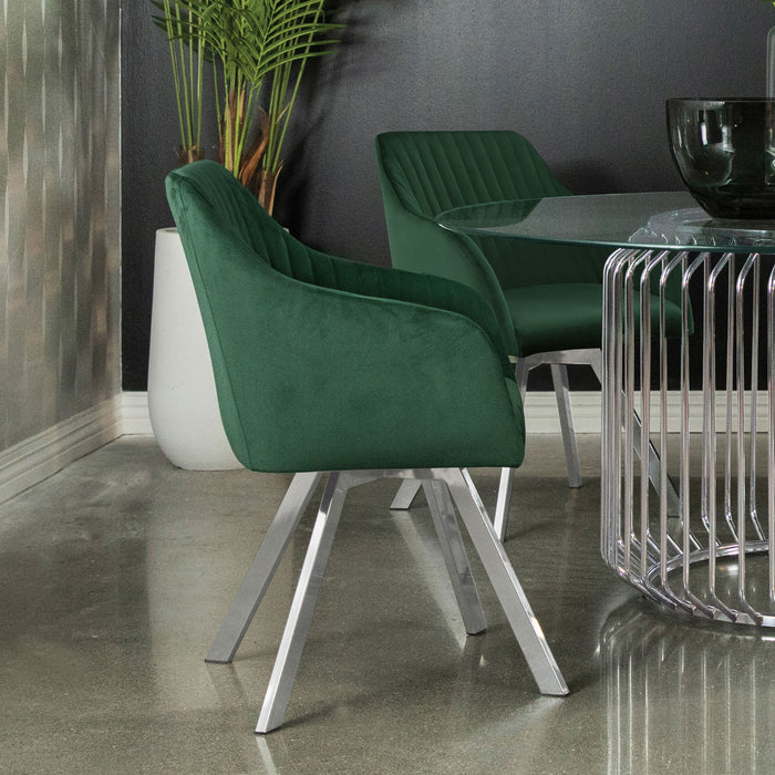 Arika Arm Chairs - Furniture Land (Milwaukee, WI)