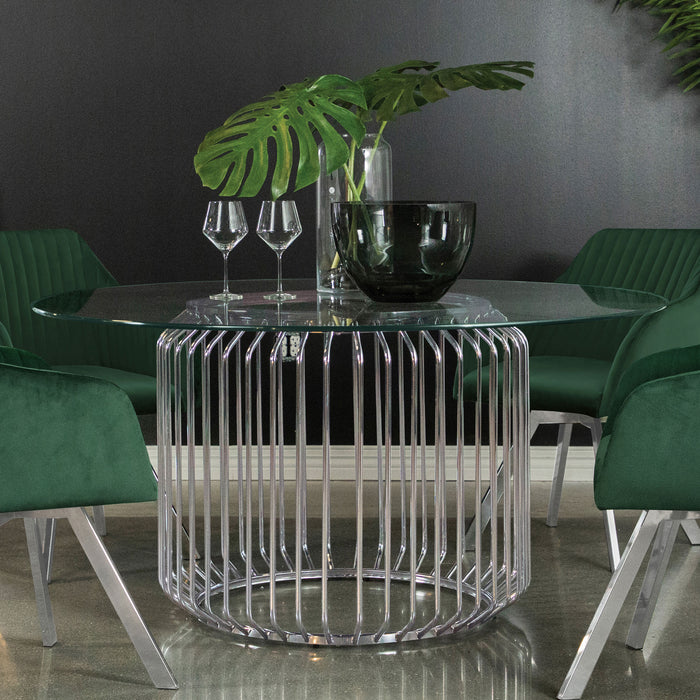 Veena Dining Tables - Furniture Land (Milwaukee, WI)