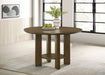 Ottowa Dining Tables Round - Furniture Land (Milwaukee, WI)