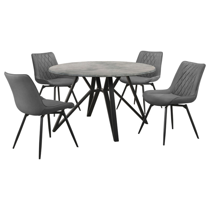 Neil 5 Pc Dining Sets - Furniture Land (Milwaukee, WI)