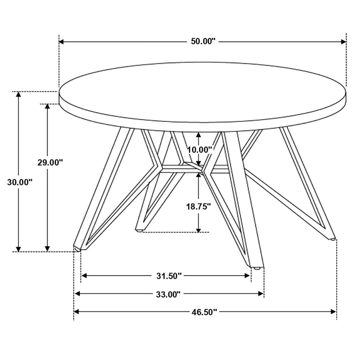 Neil 5 Pc Dining Sets - Furniture Land (Milwaukee, WI)