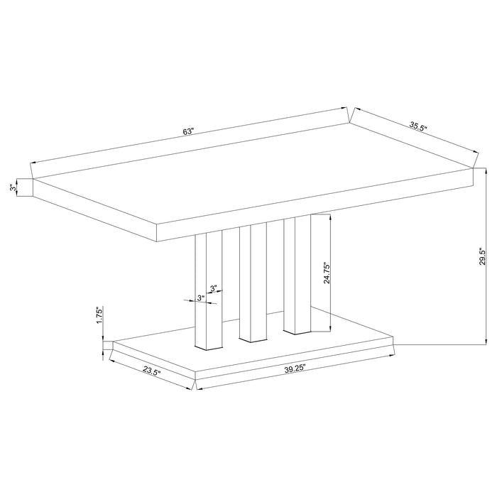 Brooklyn 5 Pc Dining Sets - Furniture Land (Milwaukee, WI)