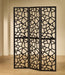 Nailan 3-panel Open Mosaic Pattern Room Divider Black - Furniture Land (Milwaukee, WI)