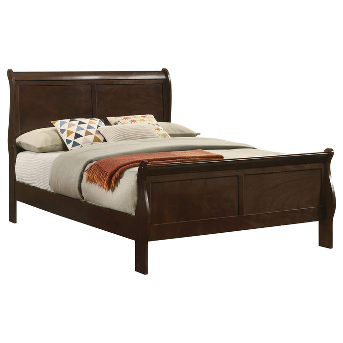 Louis Philippe Queen Beds - Furniture Land (Milwaukee, WI)
