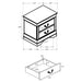 Louis Philippe 4 & 5 Piece Bedroom Sets Twin & Queen - Furniture Land (Milwaukee, WI)