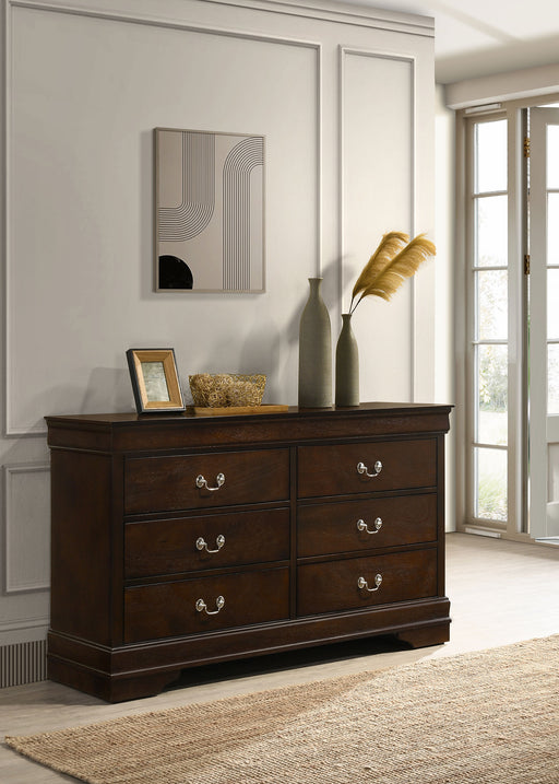 Louis Philippe Dresser Brown - Furniture Land (Milwaukee, WI)
